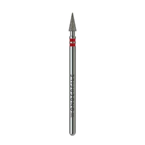 WONDERFILE dijamantski nastavak - Duo oštar konus 3 mm - crveni